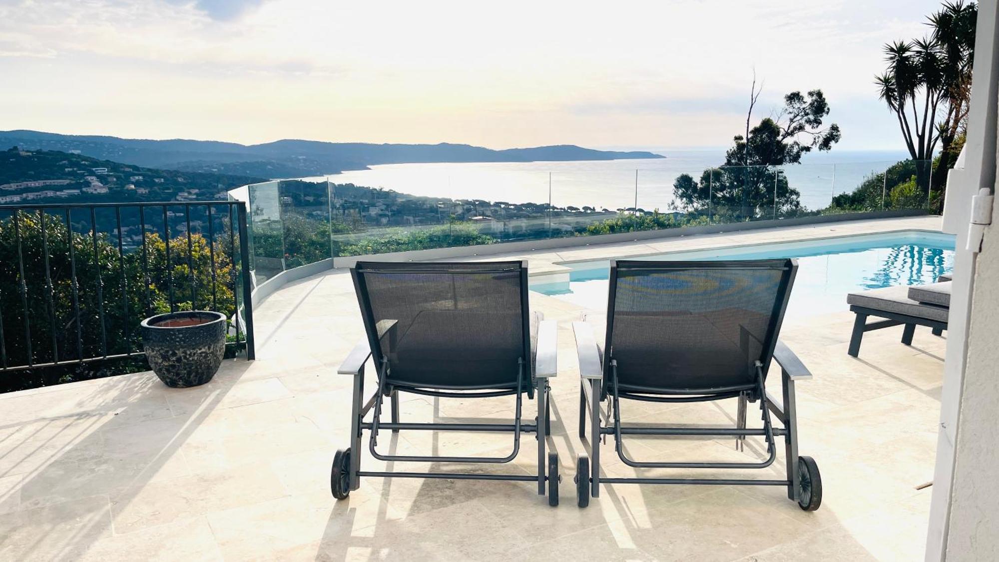 Villa Cacharelle Vue Mer Piscine Cavalaire-sur-Mer Exterior foto