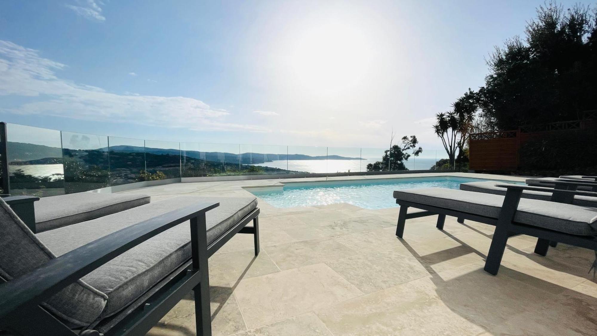Villa Cacharelle Vue Mer Piscine Cavalaire-sur-Mer Exterior foto
