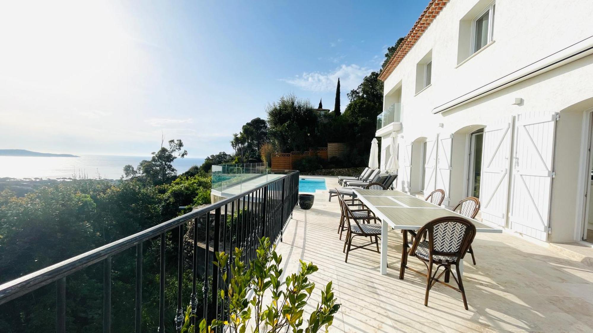 Villa Cacharelle Vue Mer Piscine Cavalaire-sur-Mer Exterior foto