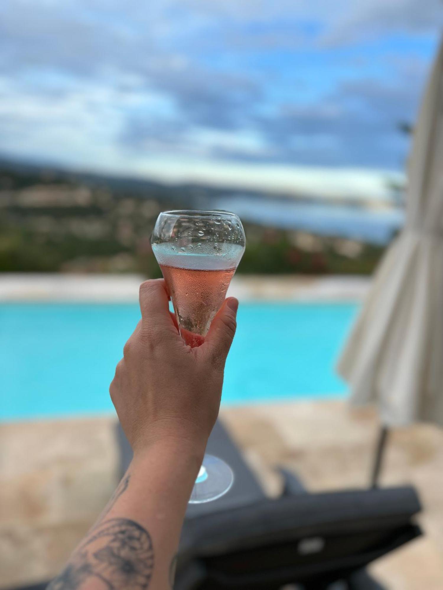 Villa Cacharelle Vue Mer Piscine Cavalaire-sur-Mer Exterior foto